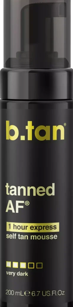 b.tan Tanned AF Self Tan Mousse 200 ml