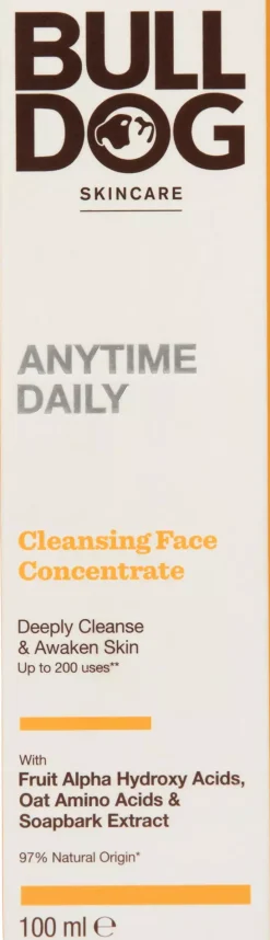 BulldogAnytime Daily Cleansing Face Concentrate 100 ml
