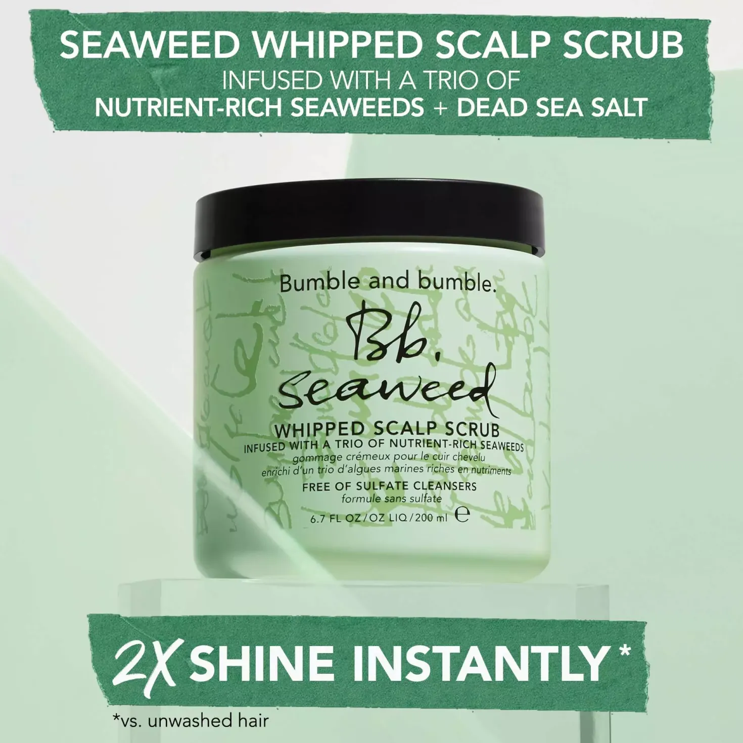 Bumble and bumbleBb. Seaweed Whipped Scalp Scrub 200 ml
