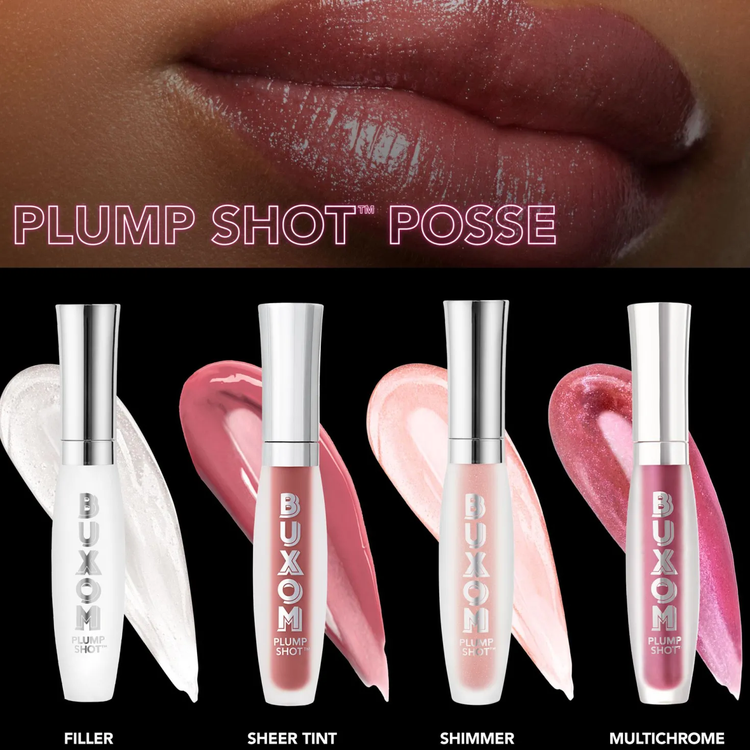 BUXOM Plump Shot™ Collagen-Infused Lip Serum Celestial Nude