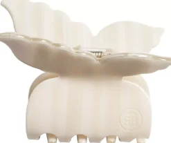 ByBarb Butterfly hair claw White