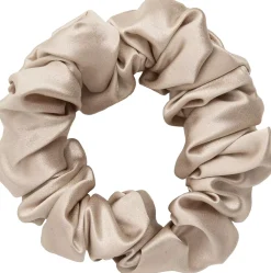 ByBarb Silk Hair Scrunchie Beige