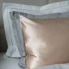 ByBarb Silk Pillow Case Dark Grey