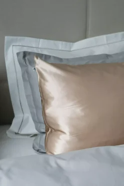 ByBarb Silk Pillow Case Dark Grey