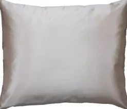 ByBarb Silk Pillow Case Dark Grey