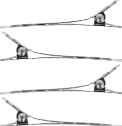 By Lyko Barber Hair Clips Metallic 4 pcs