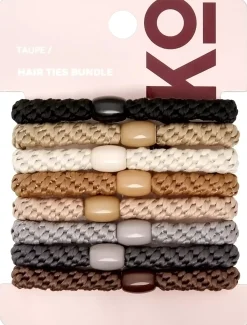 By Lyko Hair Ties Bundle Brown