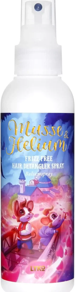 By LykoMusse & Helium Frizz Free Hair Detangler Spray 150 ml