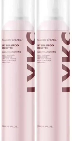 By Lyko Please De-grease Dry Shampoo Brunette 2 x 200 ml
