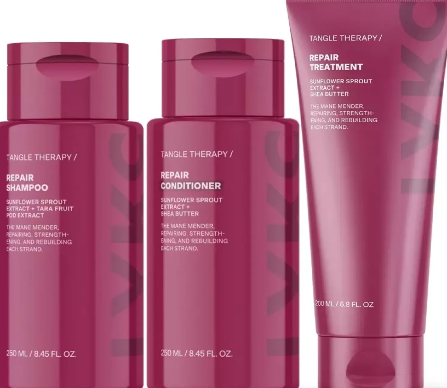 By LykoTangle Therapy Repair Shampoo 250 ml & Conditioner 250 ml & Treatment 200 ml