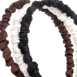 By Lyko Wrinkled Diadem Satin 3 pcs