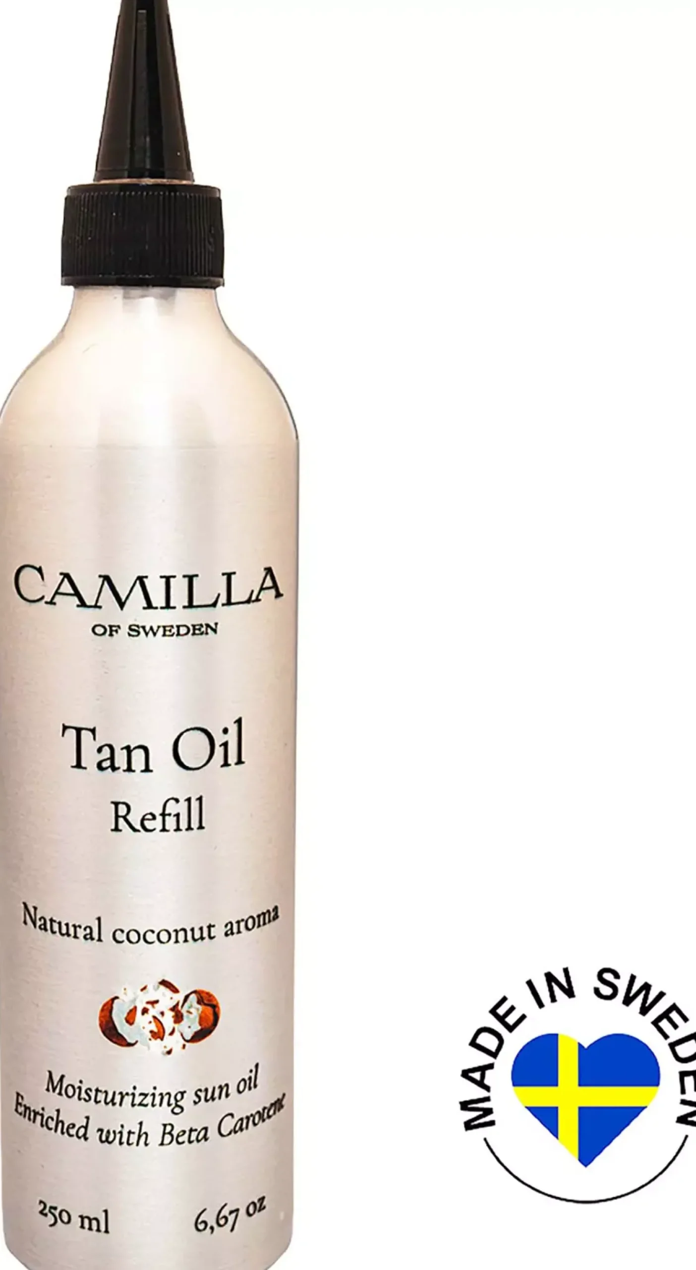 Camilla of Sweden Tan Oil coconut refill 250 ml