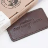 Captain Fawcett Leather Case for Folding Moustache Comb