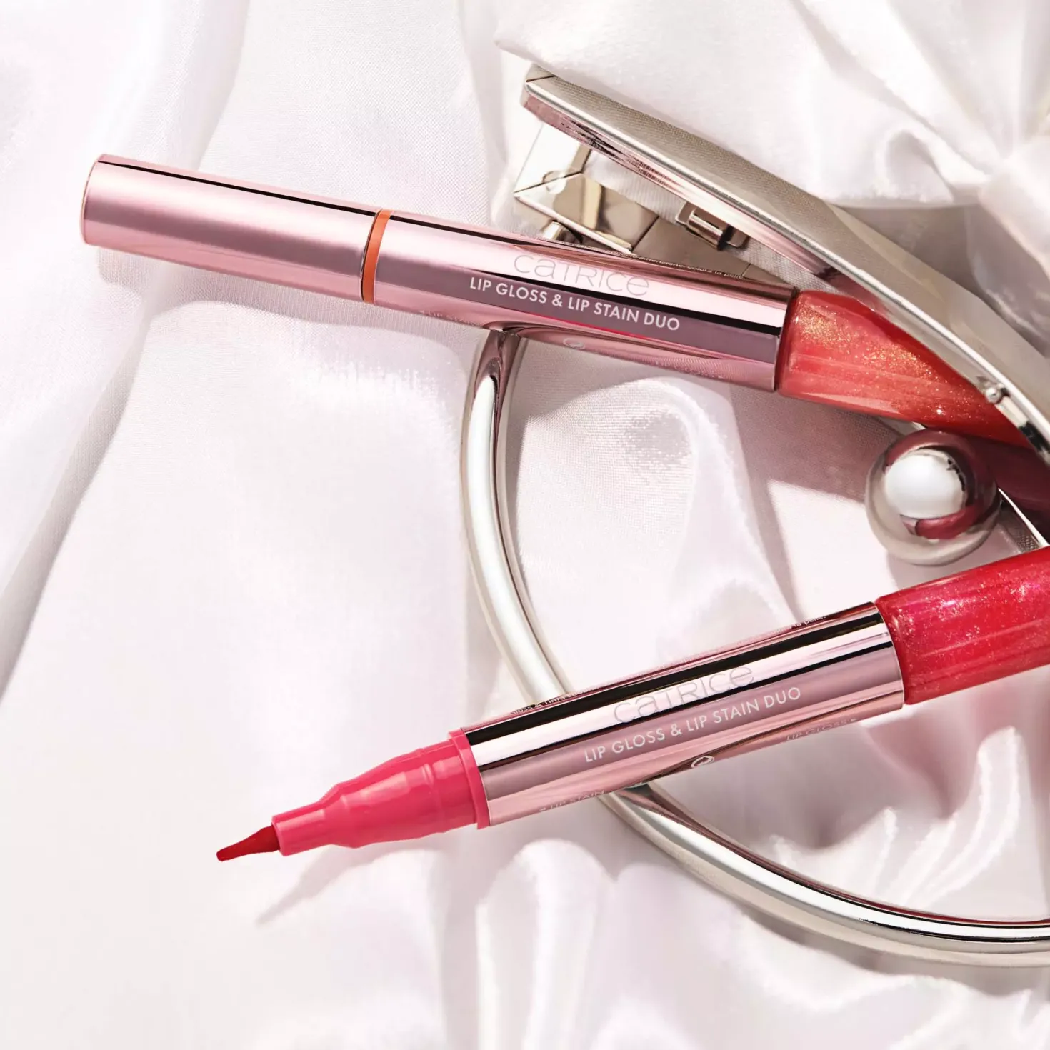 CatriceBrides & Besties Lip Gloss & Lip Stain Duo C02 Pink(y) Promise