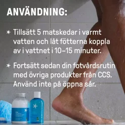 CCSFoot Fotbadsalt 310g 310 g