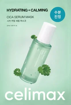 Celimax The Real Cica Calming Ampoule Mask 27 ml