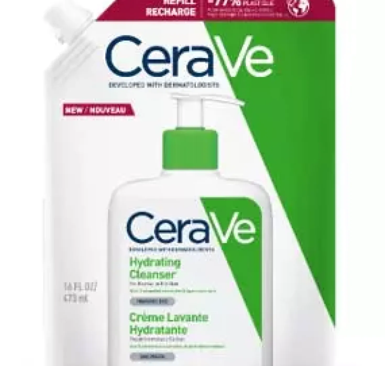 CeraVe Hydrating Cleanser Refill 473 ml