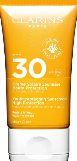 Clarins Youth-protecting Face Sunscreen High Protection SPF30 50 ml