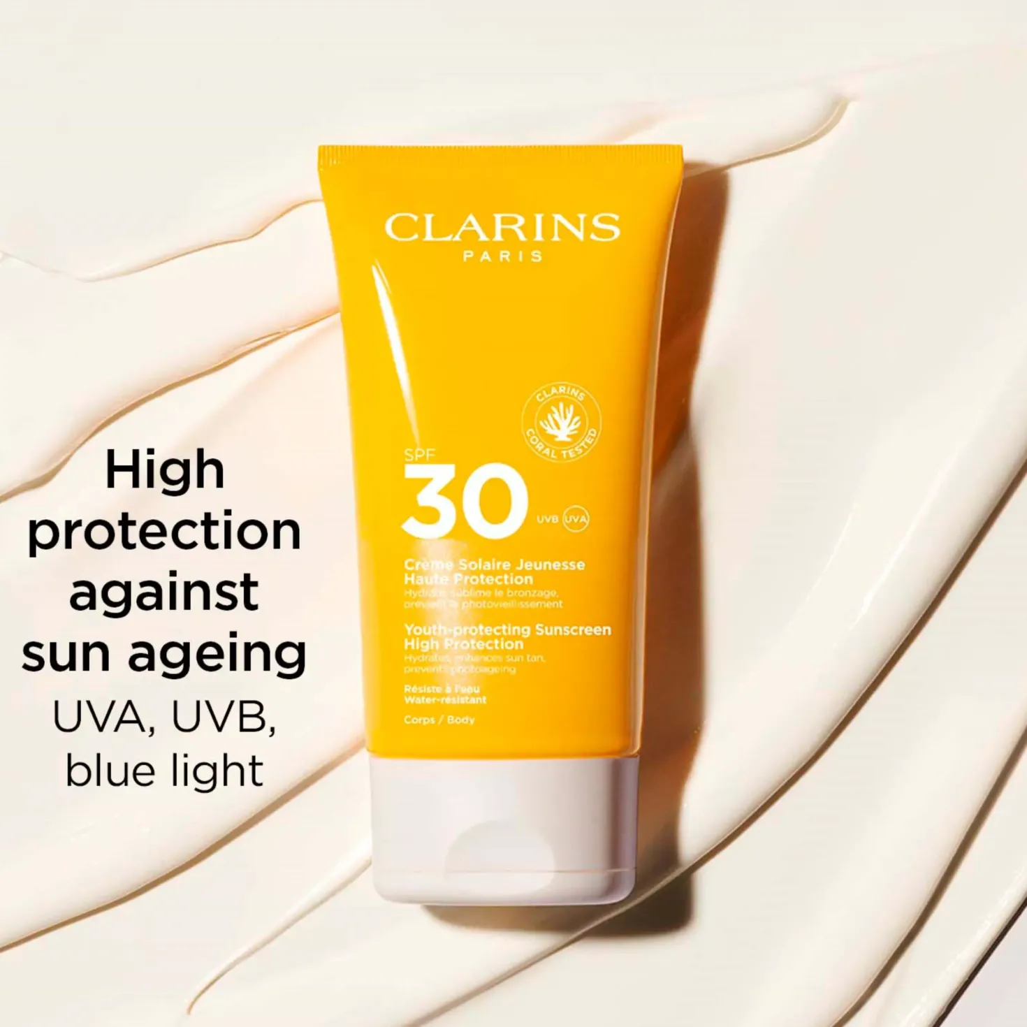 Clarins Youth-protecting Sunscreen High Protection SPF30 Body 150 ml