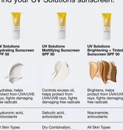 Clinique UV Solutions Brightening + Tinted Sunscreen SPF 50 Deep