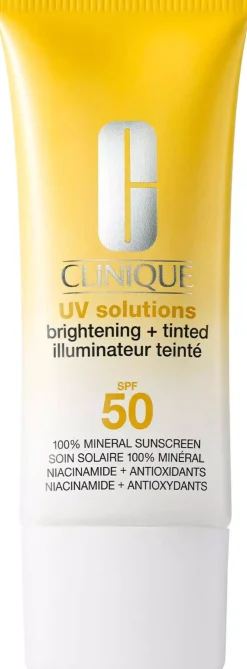 Clinique UV Solutions Brightening + Tinted Sunscreen SPF 50 Deep