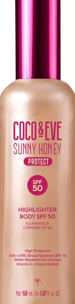 Coco & Eve Highlighter Body SPF 50 150 ml