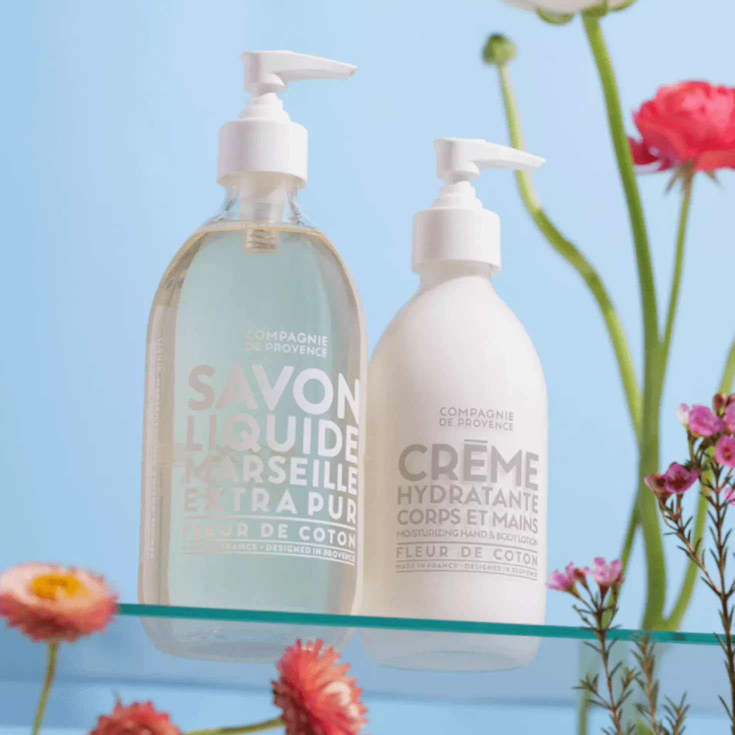 Compagnie de ProvenceExtra Pur Moisturizing Hand & Body Lotion Cotton Flower 300 ml