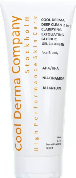 Cool DermaSkin Fitness Intense skin renewal glycolic essence 200 ml