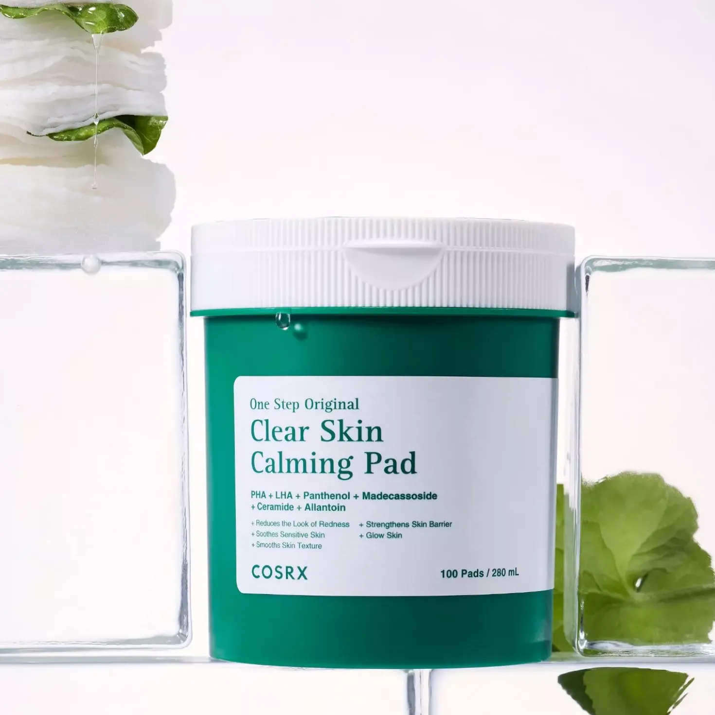 COSRX One Step Original Clear Skin Calming Pad 100 stk