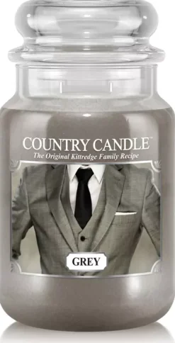 Country CandleGrey Scented Candle 680 g