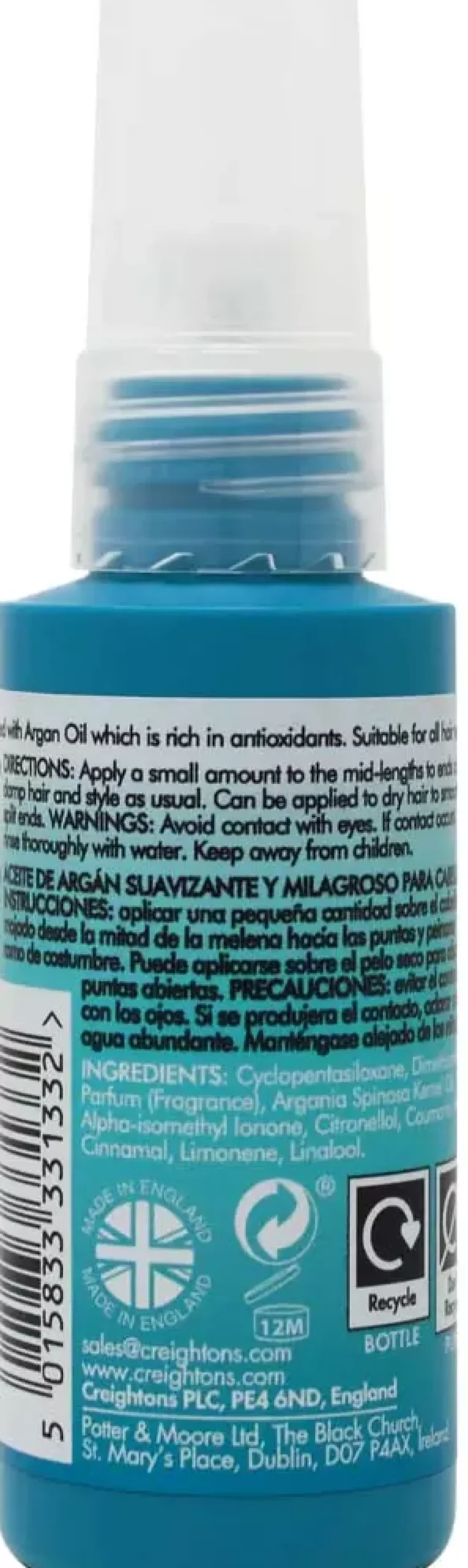 CreightonsArgan Smooth Hair Oil 50 ml