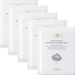 d'Alba White Truffle Nourishing Treatment Mask 5 stk