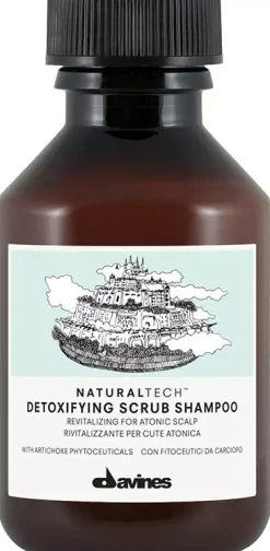DavinesNaturaltech Detoxifying Scrub Shampoo 100 ml