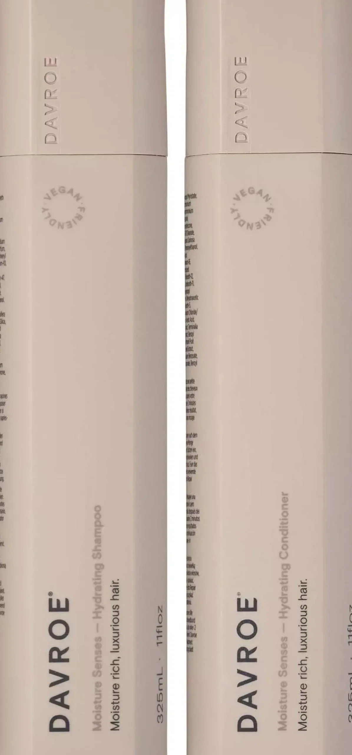 DAVROEMoisture Sense Hydrating Shampoo 325 ml & Conditioner 325 ml