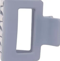 Dazzling Hair Clip Square Mini Retro Blue