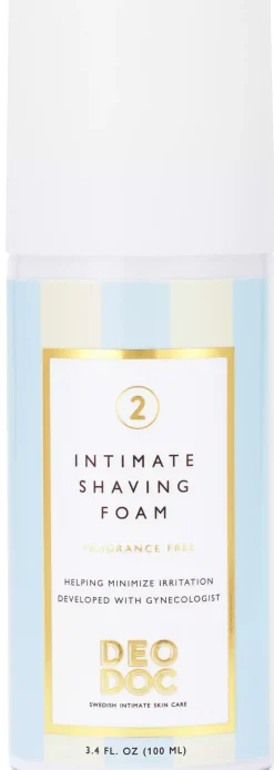 DeoDoc Shaving Foam - Fragrance Free 100 ml