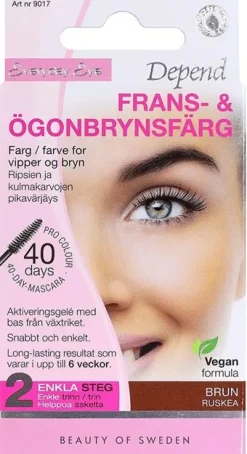 DependEveryday Eye Lash & Brow Tint Black Brown