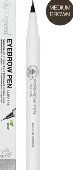 DependPerfect Eye Eyebrow Pen Ultra Thin Soft Brown