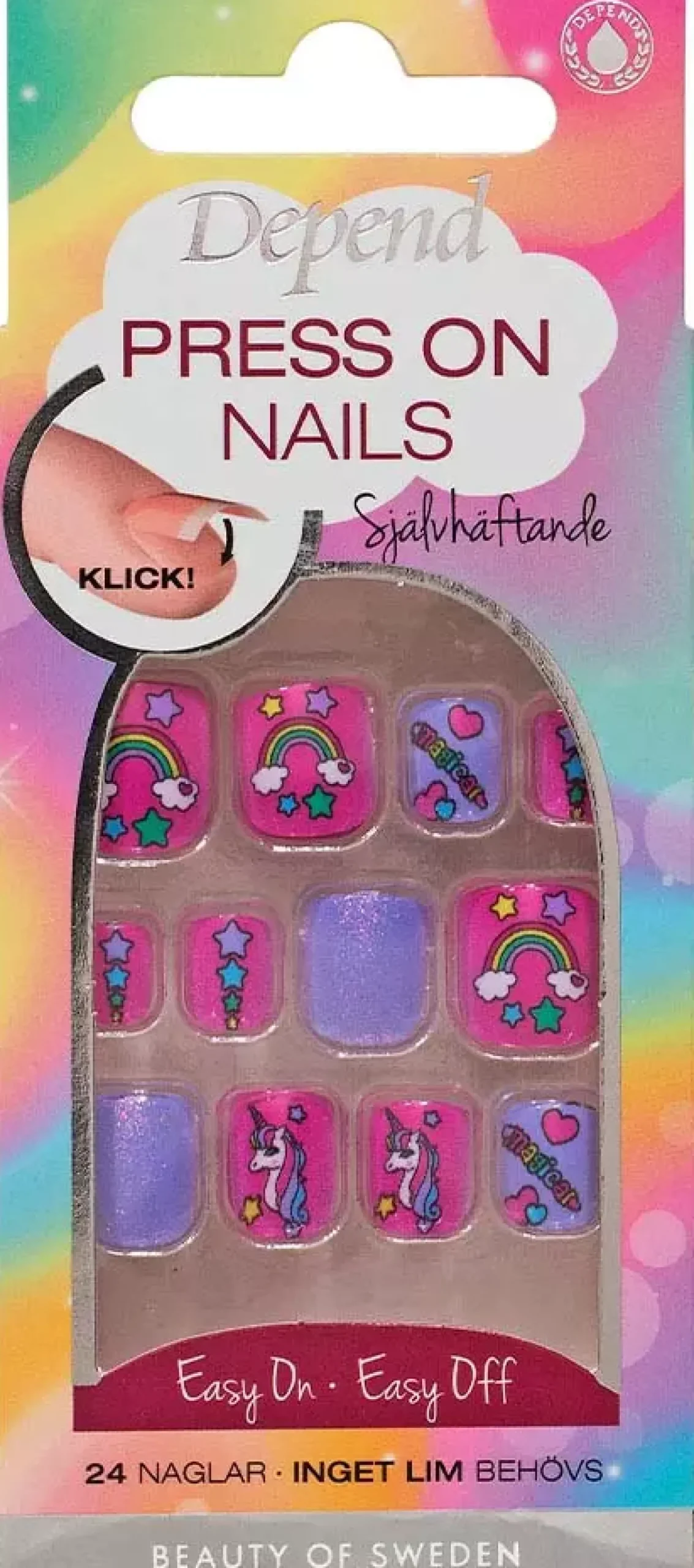Depend Press On Nails Magical Shimmer