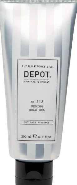 DEPOT MALE TOOLS No. 313 Medium Hold Gel 200 ml