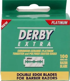 Derby Extra Double Edge Razor Blades 100-Pack 100 stk