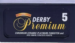 Derby Premium Double Edge Razor Blades 5-Pack 5 stk