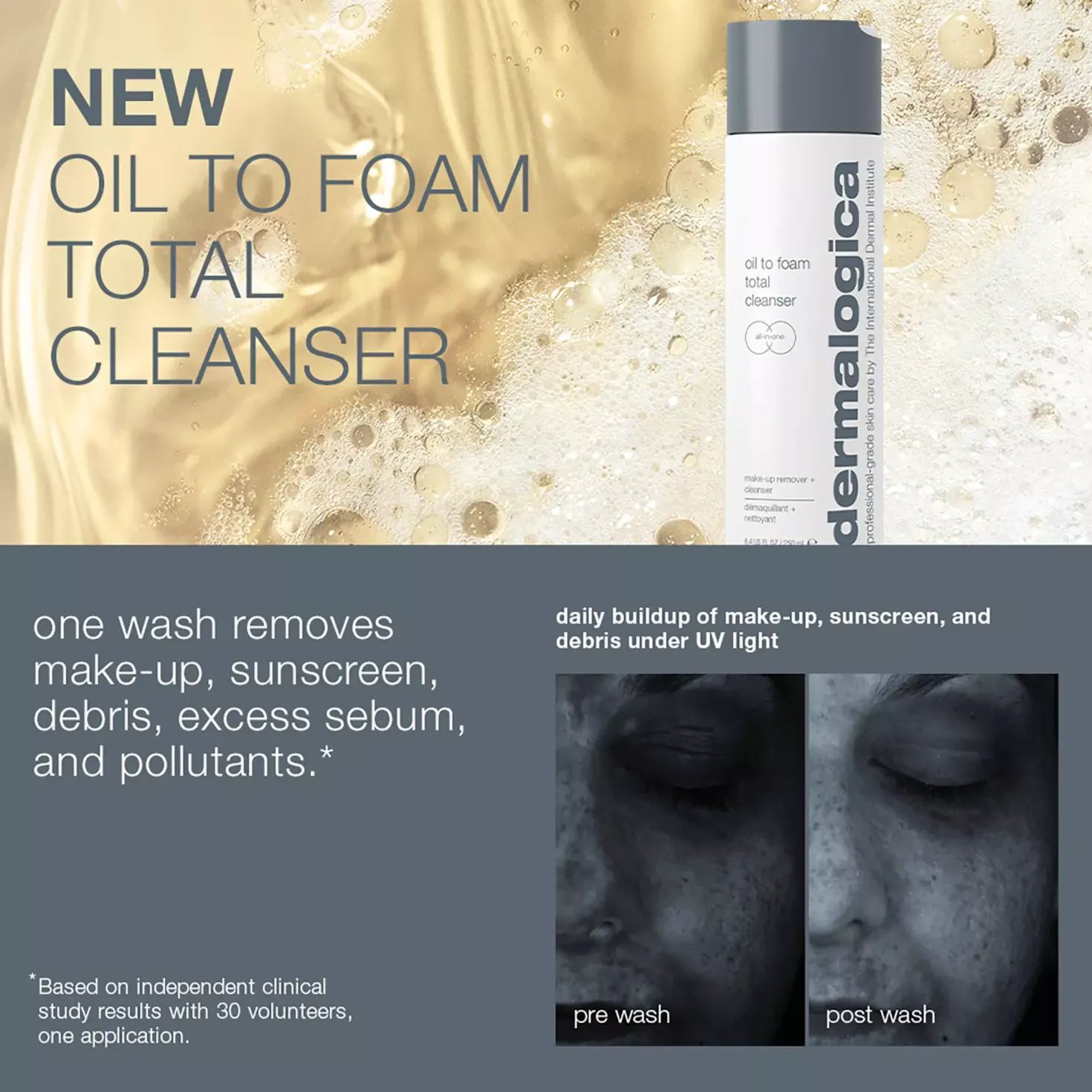 Dermalogica Oil to Foam Total Cleanser 250 ml