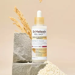 Dr.Melaxin Peel Shot Exfoliating White Rice Ampoule 80 ml