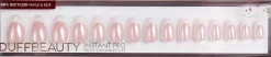 DUFFBEAUTY French Glazed, Medium Almond French Glazed