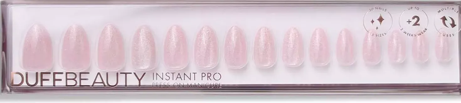 DUFFBEAUTY Instant Pro Press-On Manicure Pink Galaxy