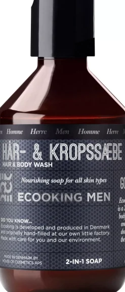 ECOOKINGMen Men Hair & Body Shampoo 250 ml