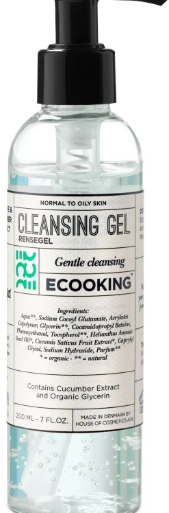 ECOOKINGSkincare Cleansing Gel 200 ml