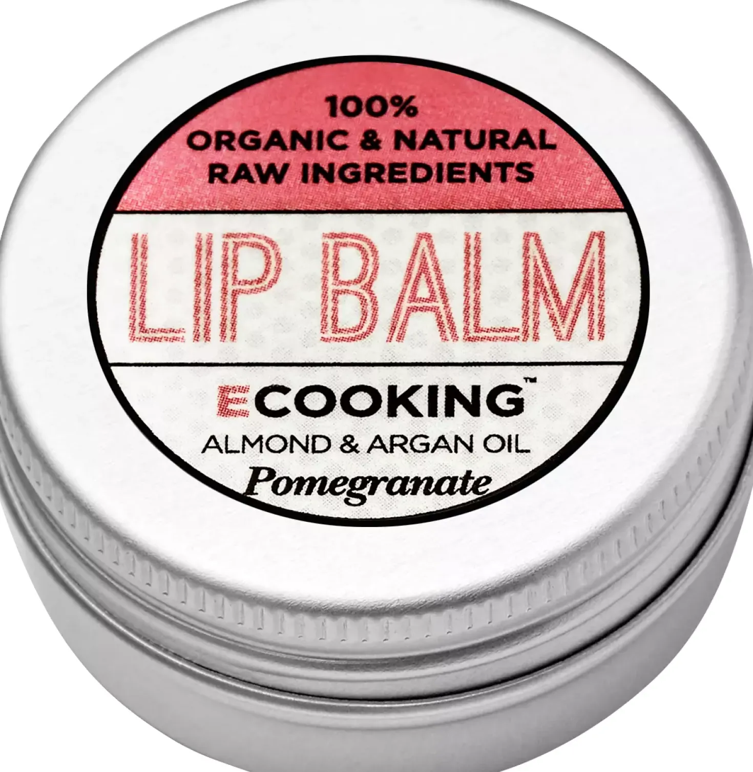 ECOOKINGSkincare Lip Balm Pomegranate Lip Balm Pomegranate