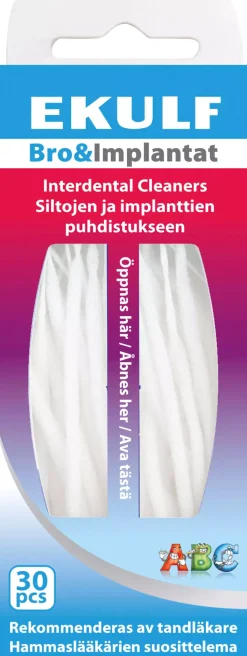 EKULF Interdental Floss For Dental Bridge Implants